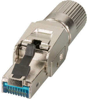 INFRALAN® Cat.6A/Class EA, angled RJ45 Connector